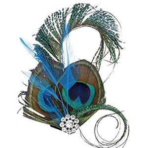 Peacock Fascinator